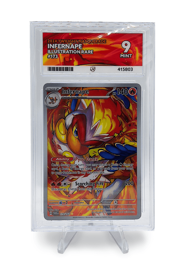 BuyGradedCards INFERNAPE IR 173/167 ACE MINT 9 - Twilight Masquerade 2024