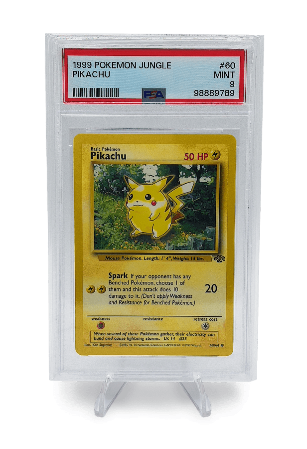 PIKACHU 60/64 PSA MINT 9 - Pokemon Jungle 1999 – BuyGradedCards PIKACHU 60/64 PSA MINT 9 - Pokemon Jungle 1999 – BuyGradedCards