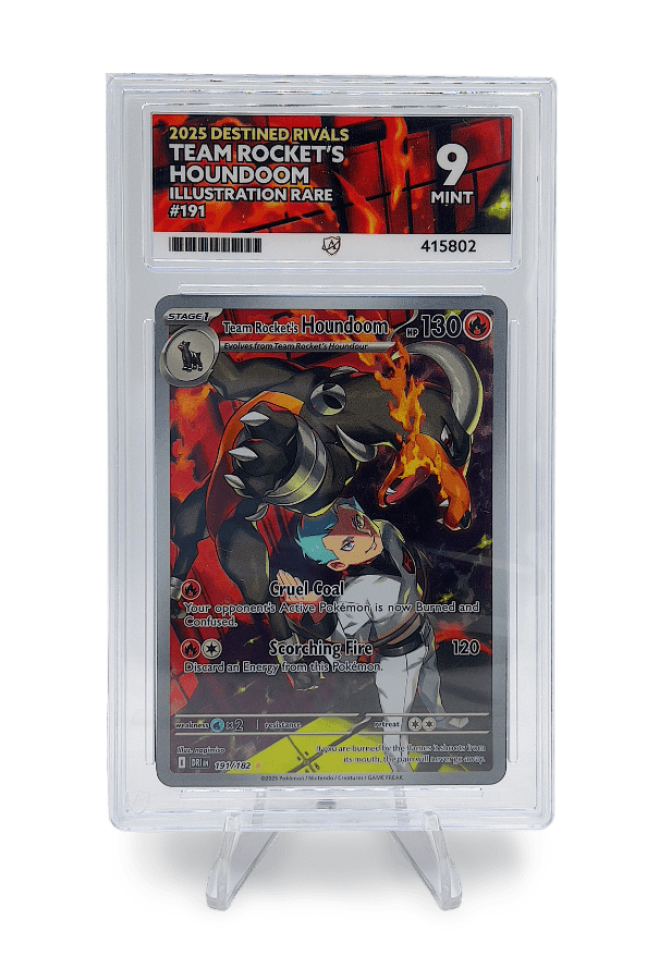 BuyGradedCards TEAM ROCKET’S HOUNDOOM IR 191/182 ACE MINT 9 - Destined Rivals 2025