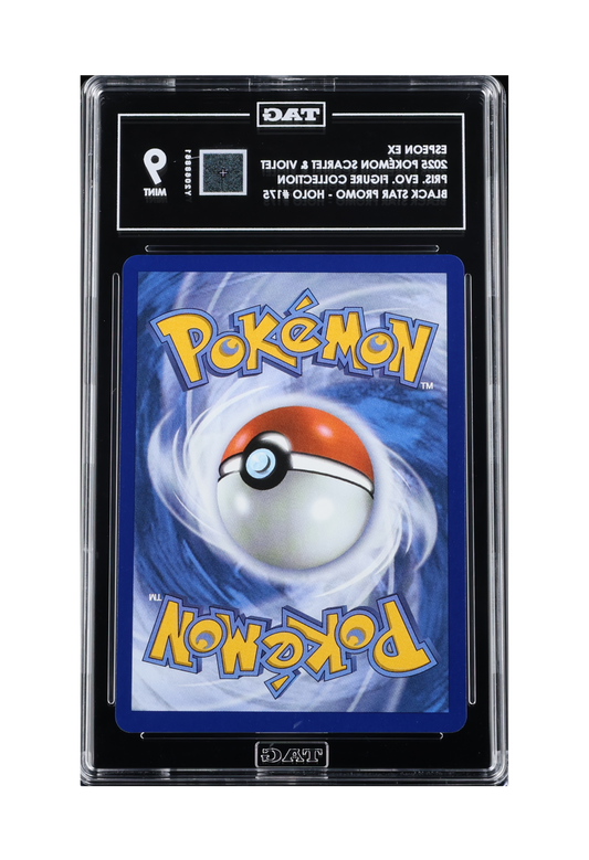 ESPEON EX PROMO SVP175 TAG MINT 9 - Prismatic Evolutions Premium Figure Collection Black Star Promo 2025