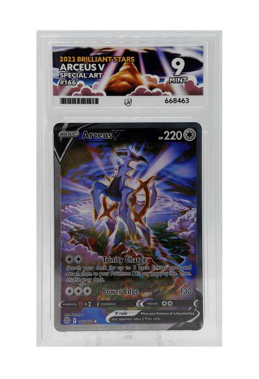 BuyGradedCards ARCEUS V SA 166/172 ACE MINT 9 - Brilliant Stars 2022