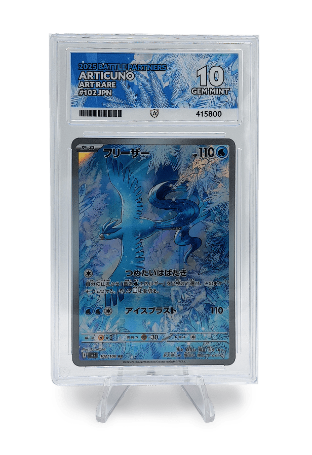 BuyGradedCards ARTICUNO AR 102/100 ACE GEM MINT 10 - Battle Partners 2025