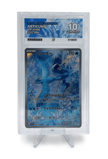 BuyGradedCards ARTICUNO AR 102/100 ACE GEM MINT 10 - Battle Partners 2025