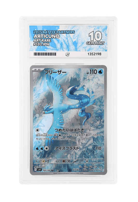 BuyGradedCards ARTICUNO AR 102/100 ACE GEM MINT 10 - Battle Partners 2025