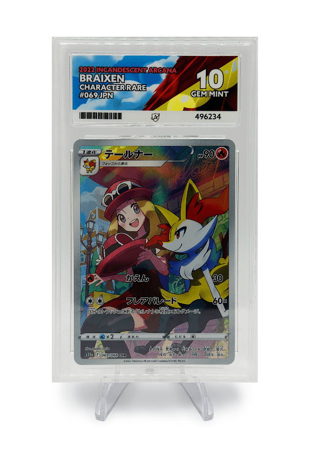 BuyGradedCards BRAIXEN CHR 069/068 ACE GEM MINT 10 - Incandescent Arcana 2022