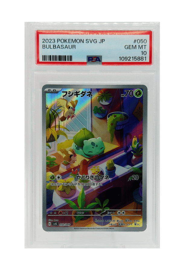 BuyGradedCards BULBASAUR 050/049 PSA GEM MINT 10 - SVG Special Deck Set 2023