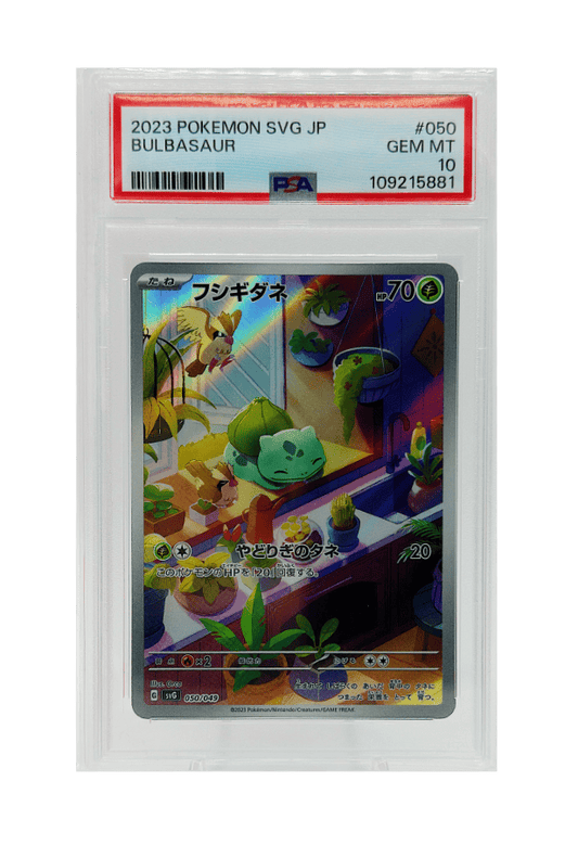 BuyGradedCards BULBASAUR 050/049 PSA GEM MINT 10 - SVG Special Deck Set 2023