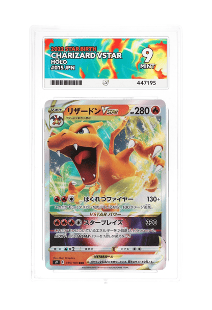 BuyGradedCards CHARIZARD VSTAR HOLO 015/100 ACE MINT 9 - Star Birth 2022