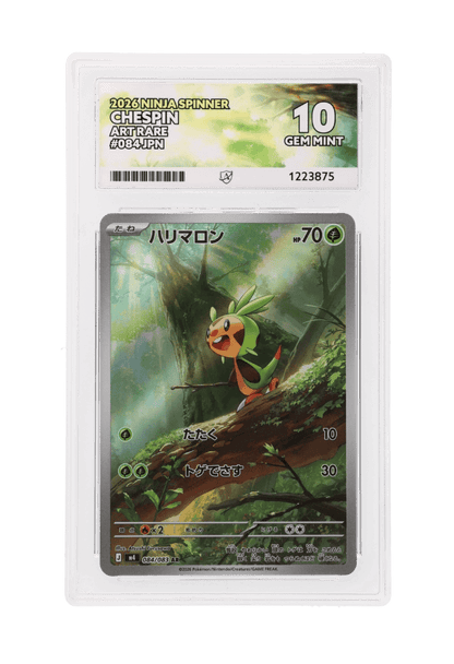 BuyGradedCards CHESPIN AR 084/083 ACE GEM MINT 10 - Ninja Spinner 2026