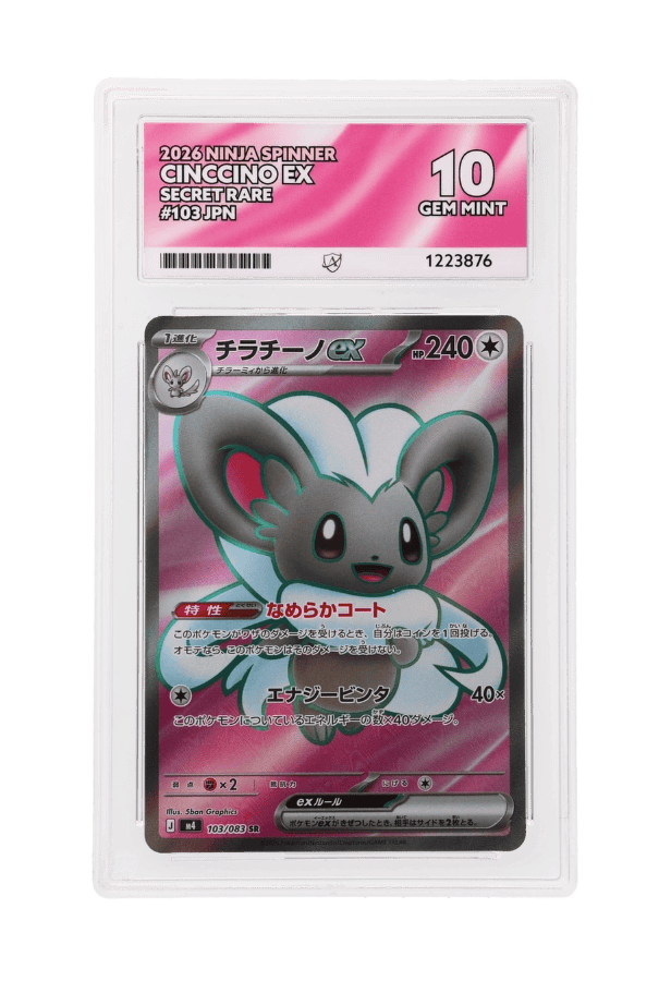 BuyGradedCards CINCCINO EX SR 103/083 ACE GEM MINT 10 - Ninja Spinner 2026