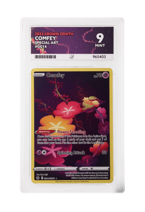 BuyGradedCards COMFEY SA GG14/GG70 ACE MINT 9 - Crown Zenith 2023