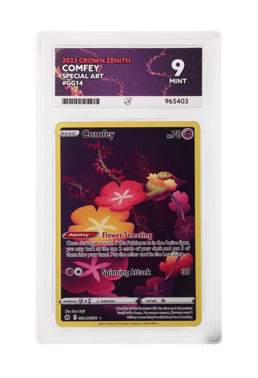 BuyGradedCards COMFEY SA GG14/GG70 ACE MINT 9 - Crown Zenith 2023