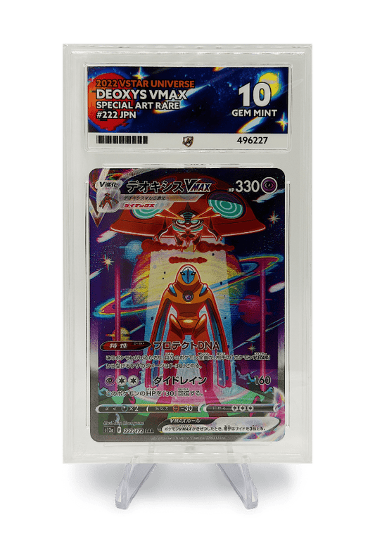 BuyGradedCards DEOXYS VMAX SAR 222/172 ACE GEM MINT 10 - VSTAR Universe 2022