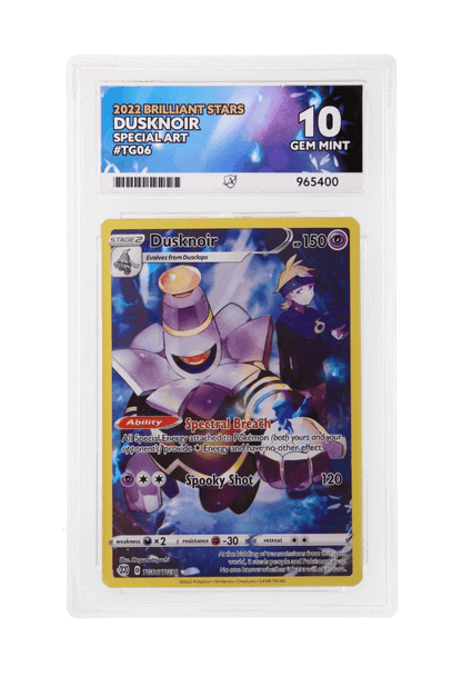 BuyGradedCards DUSKNOIR SA TG06/TG30 ACE GEM MINT 10 - Brilliant Stars 2022