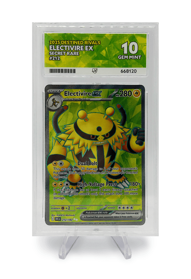 BuyGradedCards ELECTIVIRE EX SR 212/182 ACE GEM MINT 10 - Destined Rivals 2025