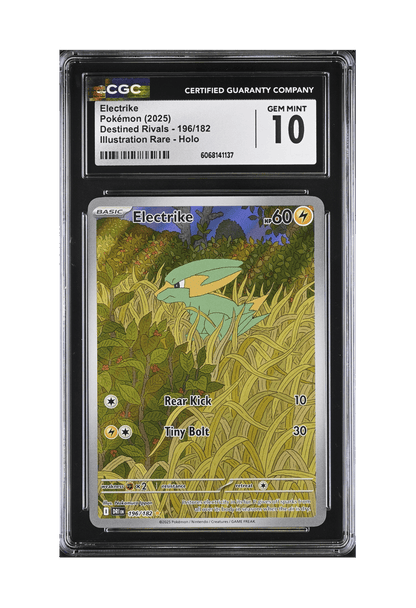 BuyGradedCards ELECTRIKE IR 196/182 CGC GEM MINT 10 - Destined Rivals 2025
