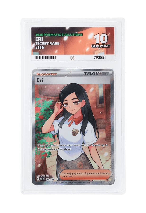 BuyGradedCards ERI SR 136/131 ACE GEM MINT 10 - Prismatic Evolutions 2025
