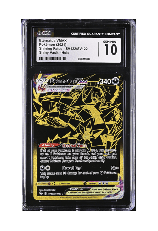 BuyGradedCards ETERNATUS VMAX SV122/SV122 CGC GEM MINT 10 - Shining Fates 2021