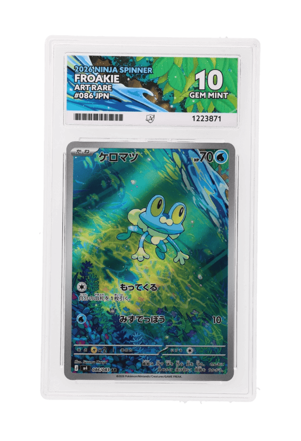 BuyGradedCards FROAKIE AR 086/083 ACE GEM MINT 10 - Ninja Spinner 2026