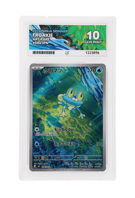 BuyGradedCards FROAKIE AR 086/083 ACE GEM MINT 10 - Ninja Spinner 2026
