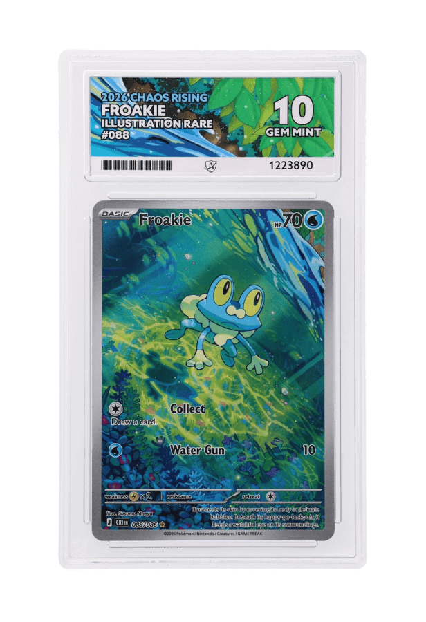 BuyGradedCards FROAKIE IR 088/086 ACE GEM MINT 10 - Chaos Rising 2026