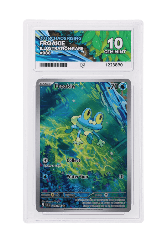 BuyGradedCards FROAKIE IR 088/086 ACE GEM MINT 10 - Chaos Rising 2026