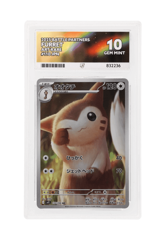 BuyGradedCards FURRET AR 110/100 ACE GEM MINT 10 - Battle Partners 2025