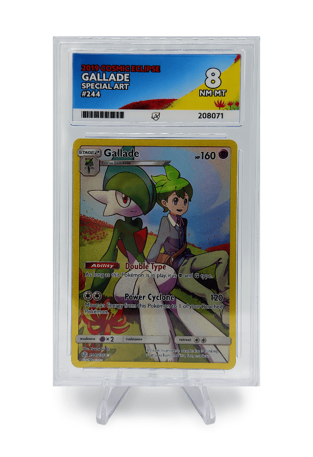BuyGradedCards GALLADE SA 244/236 ACE NM-MT 8 - Cosmic Eclipse 2019