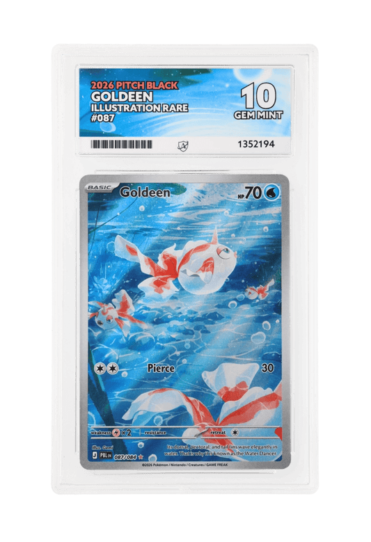 BuyGradedCards GOLDEEN IR 087/084 ACE GEM MINT 10 - Pitch Black 2026