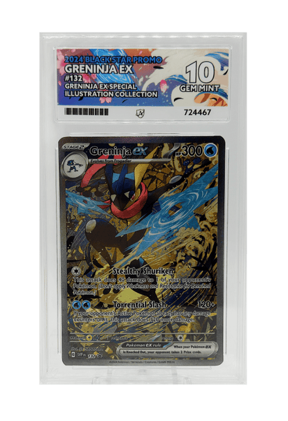 BuyGradedCards GRENINJA EX SVP132 ACE GEM MINT 10 - Greninja EX Special Illustration Collection Black Star Promo 2025