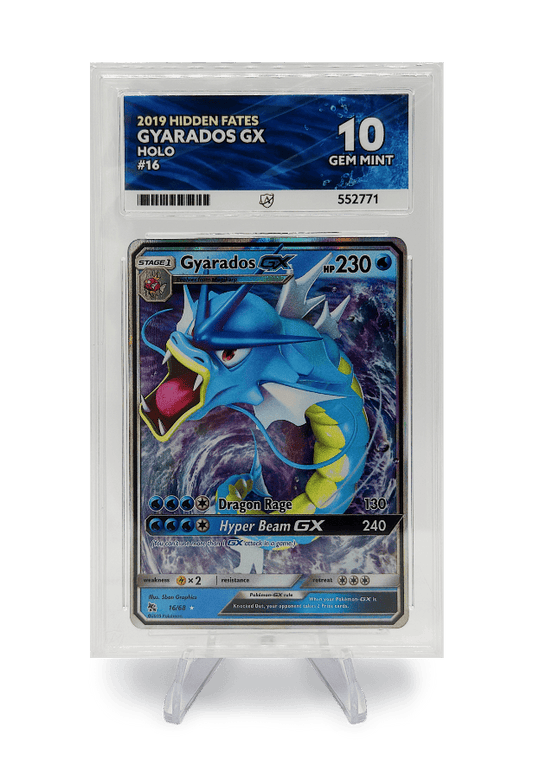 BuyGradedCards GYARADOS GX 16/68 ACE GEM MINT 10 - Hidden Fates 2019