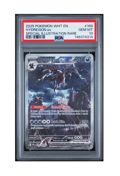 BuyGradedCards HYDREIGON EX SIR 169/086 PSA GEM MINT 10 - White Flare 2025