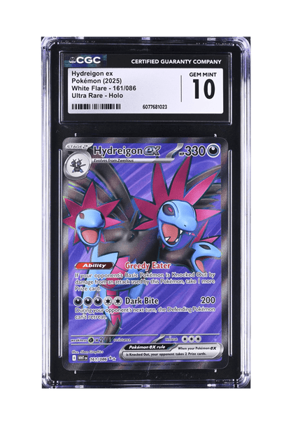 BuyGradedCards HYDREIGON EX UR 161/086 CGC GEM MINT 10 - White Flare 2025