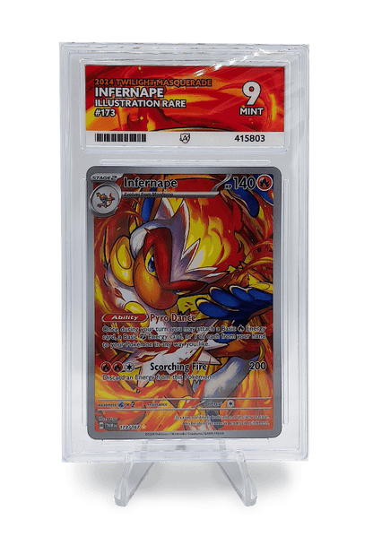 BuyGradedCards INFERNAPE IR 173/167 ACE MINT 9 - Twilight Masquerade 2024