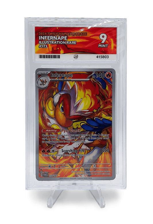 BuyGradedCards INFERNAPE IR 173/167 ACE MINT 9 - Twilight Masquerade 2024