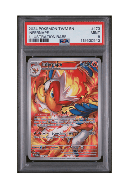 BuyGradedCards INFERNAPE IR 173/167 PSA MINT 9 - Twilight Masquerade 2024