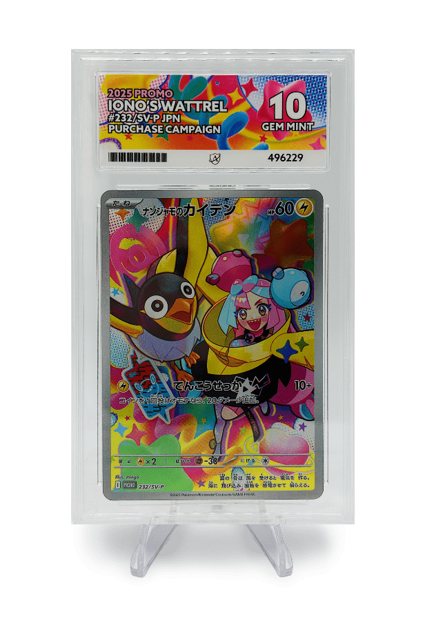 BuyGradedCards IONO’S WATTREL PROMO 232/SV-P ACE GEM MINT 10 - Battle Partners Purchase Campaign 2025