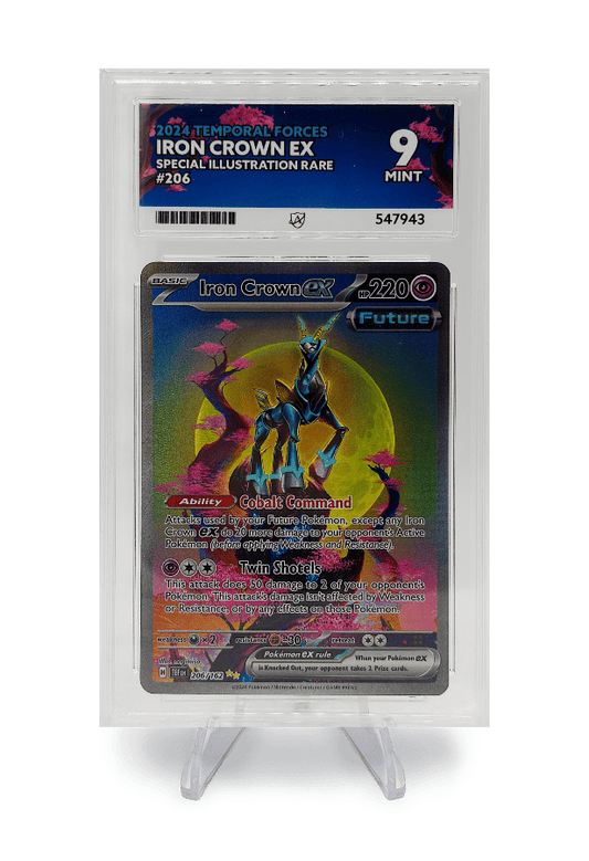 BuyGradedCards IRON CROWN EX SIR 206/162 ACE MINT 9 - Temporal Forces 2024