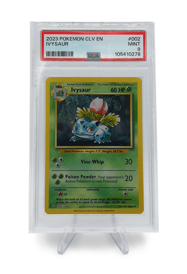 BuyGradedCards IVYSAUR 002/034 PSA MINT 9 - Pokemon English Classic Collection 2023
