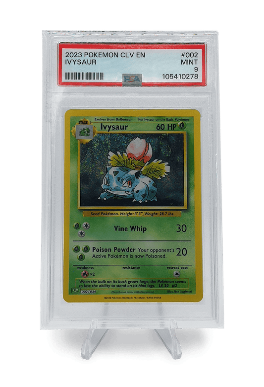 BuyGradedCards IVYSAUR 002/034 PSA MINT 9 - Pokemon English Classic Collection 2023