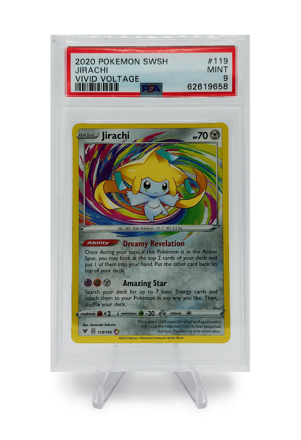 BuyGradedCards JIRACHI 119/185 PSA MINT 9 - Vivid Voltage 2020