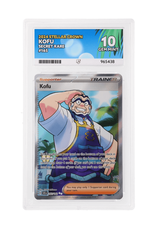 BuyGradedCards KOFU SR 165/142 ACE GEM MINT 10 - Stellar Crown 2024