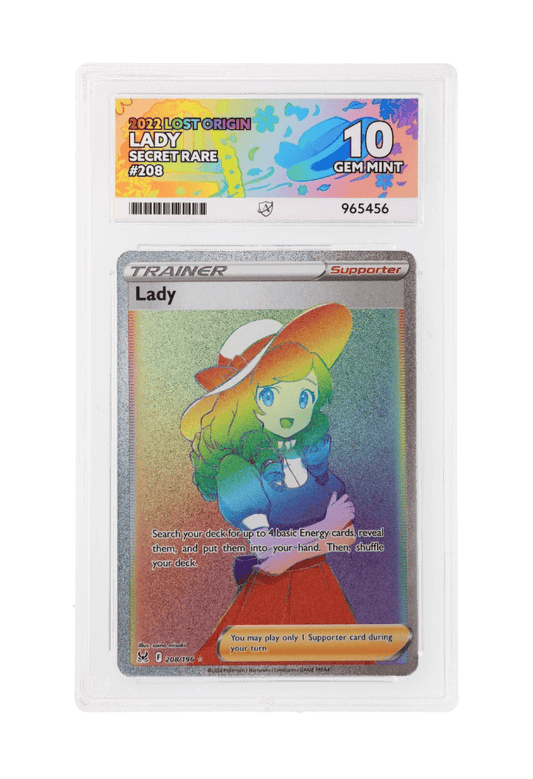 BuyGradedCards LADY SR 208/196 ACE GEM MINT 10 - Lost Origin 2022