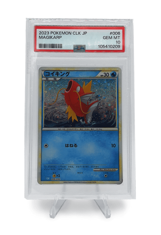 BuyGradedCards MAGIKARP 006/032 PSA GEM MINT 10 - Pokemon Japanese Classic Collection 2023