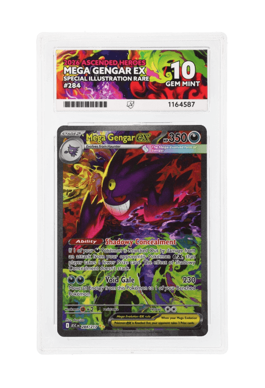 BuyGradedCards MEGA GENGAR EX SIR 284/217 ACE GEM MINT 10 - Ascended Heroes 2026