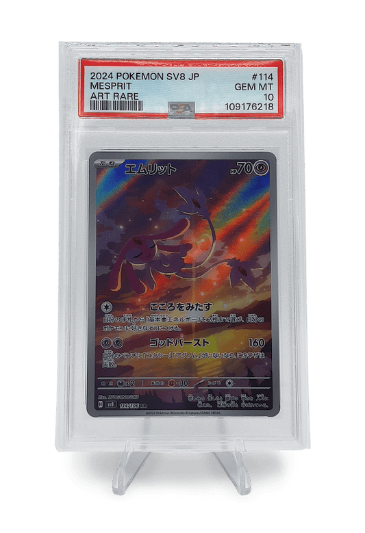 BuyGradedCards MESPRIT AR 114/106 PSA GEM MINT 10 - Super Electric Breaker 2024