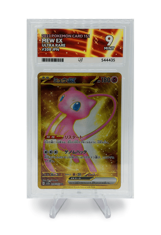 BuyGradedCards MEW EX UR 208/165 ACE MINT 9 - Pokemon Card 151 2023 (JPN)