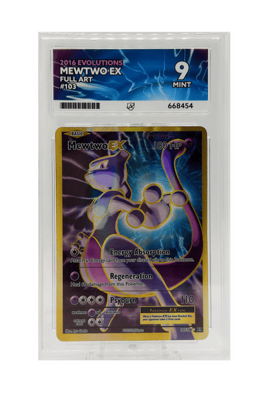 BuyGradedCards MEWTWO EX FA 103/108 ACE MINT 9 - Evolutions 2016