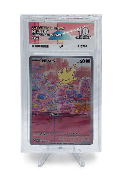 BuyGradedCards MILCERY IR 152/142 ACE GEM MINT 10 - Stellar Crown 2024