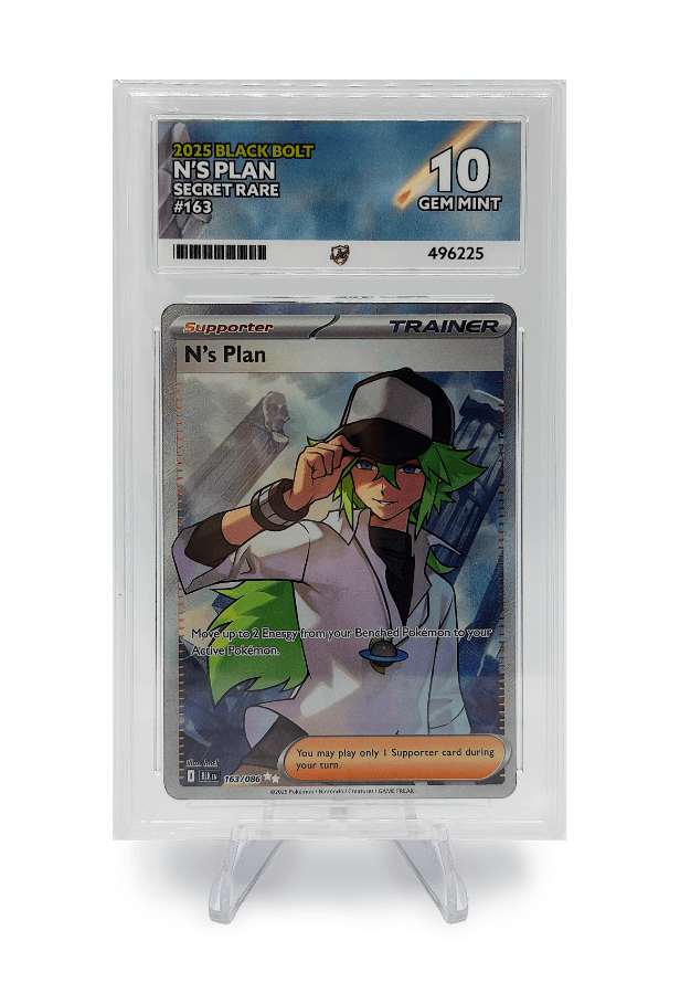 BuyGradedCards N’s PLAN SR 163/086 ACE GEM MINT 10 - Black Bolt (ENG) 2025